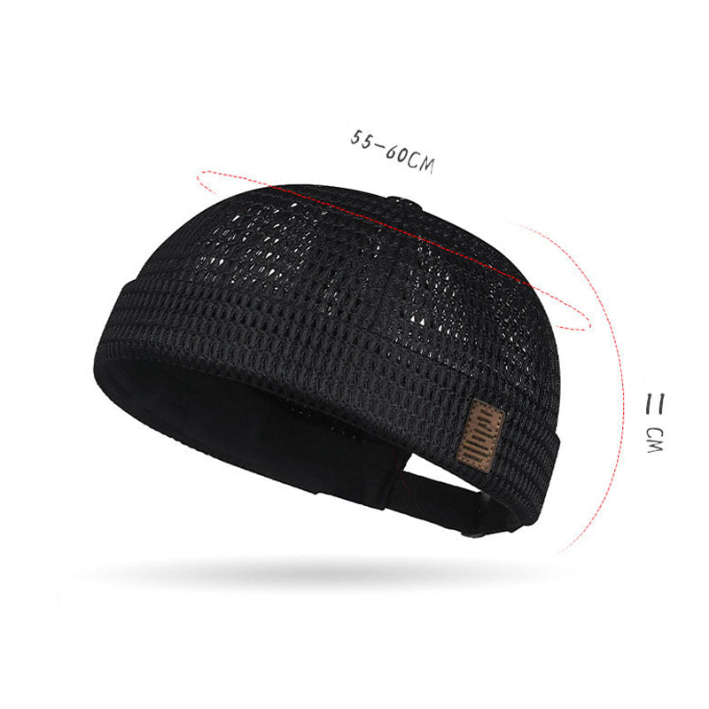🧢🢊Könnyű, légáteresztő hálós sapka napellenző nélkül