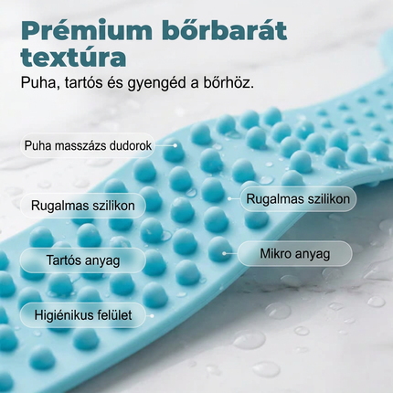 🚿🧼2+1 ingyen💦Kétoldalas szilikon hátdörzs🌿