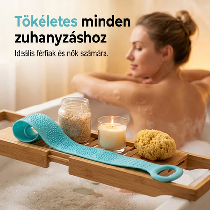 🚿🧼2+1 ingyen💦Kétoldalas szilikon hátdörzs🌿