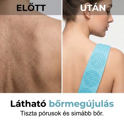 🚿🧼2+1 ingyen💦Kétoldalas szilikon hátdörzs🌿