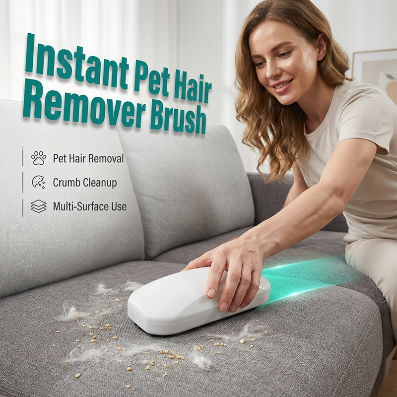 🛋️🐶 Többféle felületre alkalmas állatszőr-kefe