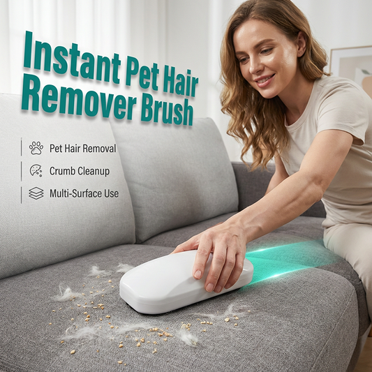 🛋️🐶 Többféle felületre alkalmas állatszőr-kefe