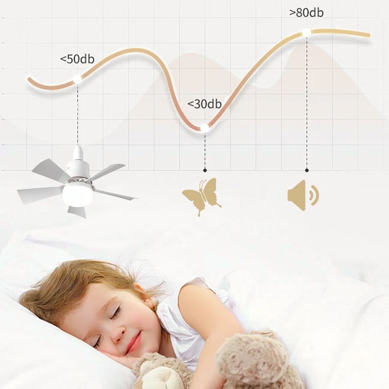 ✨ 2 az 1-ben Hordozható Ventilátor és Lámpa: Távirányítóval – Raktáron! 🌬️
