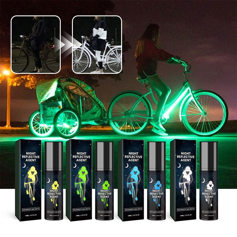 🌙 Többcélú éjszakai fényvisszaverő spray – Raktáron & Utánvétes ✨🔦
