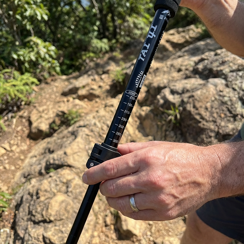 ⛰️Állítható alumíniumötvözet túrabot – Tartós, ütéscsillapító, könnyű 🌲