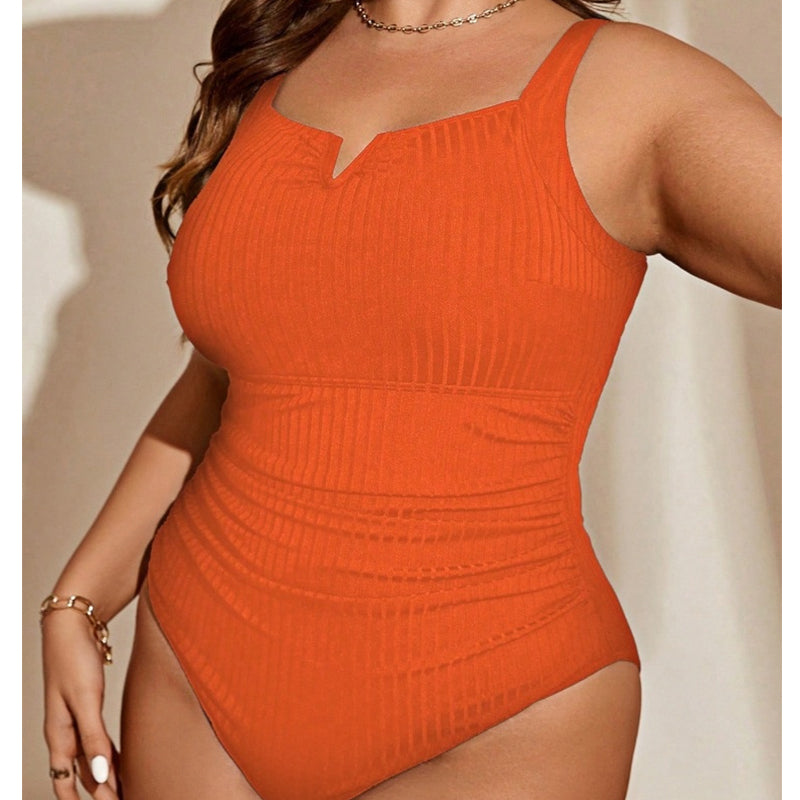 👙Egyrészes, plus size fürdőruha derékformáló hatással