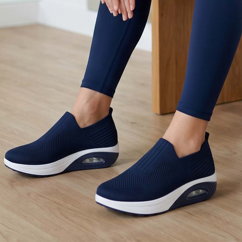🌬️🌿 Női légpárnás slip-on sétálócipő – Légies kényelem és könnyű viselet ☁️👟