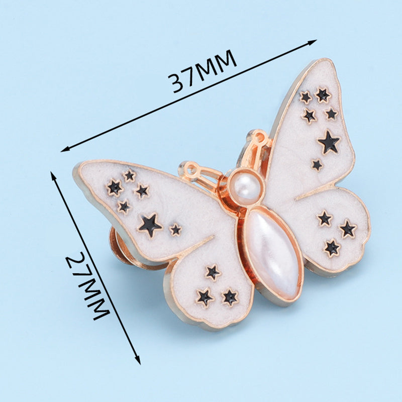 🌸🦋  Levehető, pillangó alakú övcsat – szerszám nélkül állítható, ideális farmerokhoz, szoknyákhoz és ruhákhoz✨👗