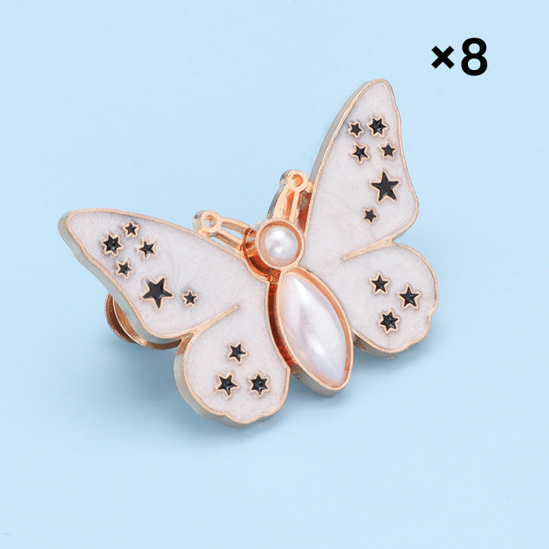 🌸🦋  Levehető, pillangó alakú övcsat – szerszám nélkül állítható, ideális farmerokhoz, szoknyákhoz és ruhákhoz✨👗