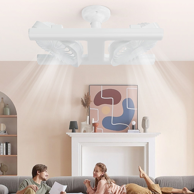 Modern 2 az 1-ben LED-es mennyezeti ventilátor-lámpa – távirányítóval ❄️💡🌀🏠