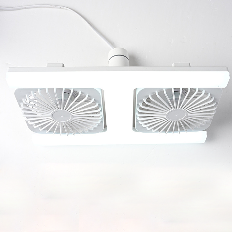 Modern 2 az 1-ben LED-es mennyezeti ventilátor-lámpa – távirányítóval ❄️💡🌀🏠