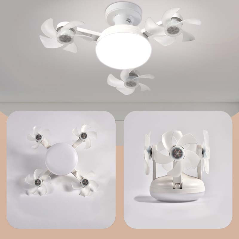 🌀 50% kedvezmény💥Mennyezeti ventilátor LED lámpával és távirányítóval