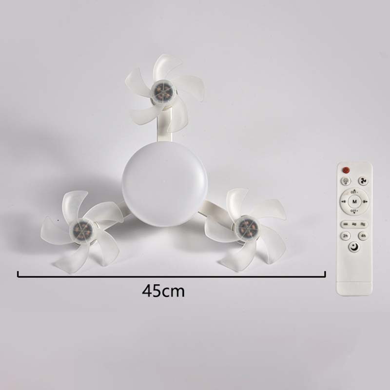 🌀 50% kedvezmény💥Mennyezeti ventilátor LED lámpával és távirányítóval