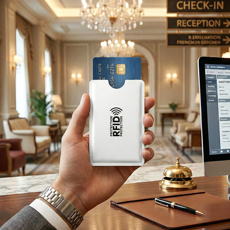 🛡️ MOST 50% KEDVEZMÉNY! 🔒 RFID-hitelkártya-védő – ultravékony alumíniumfólia, amely megakadályozza a leolvasást és a mágnesesség eltűnését 🧾