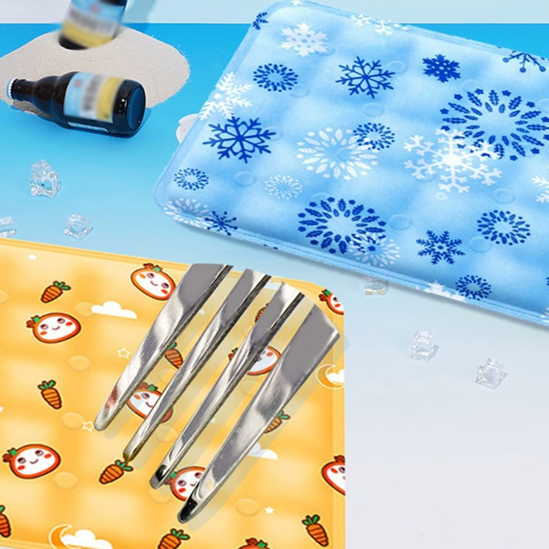 ❄️🐶 Karcálló hűsítő alátét kutyáknak és macskáknak – Tartós, kényeztető lehűlés és a nyári hőség elengedhetetlen titka 😻🎁