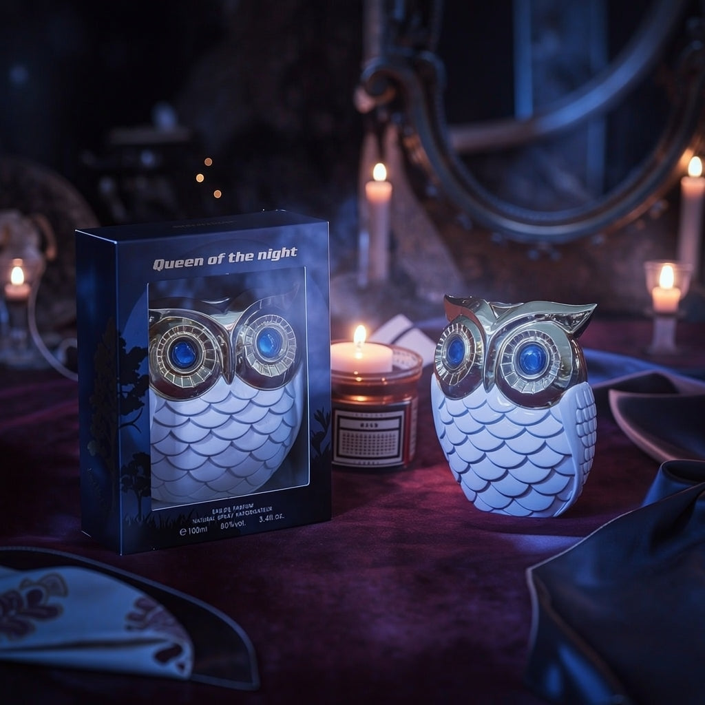 🦉Titokzatos illat és elegáns bagoly alakú üveg – Hosszú hatástartamú💎✨