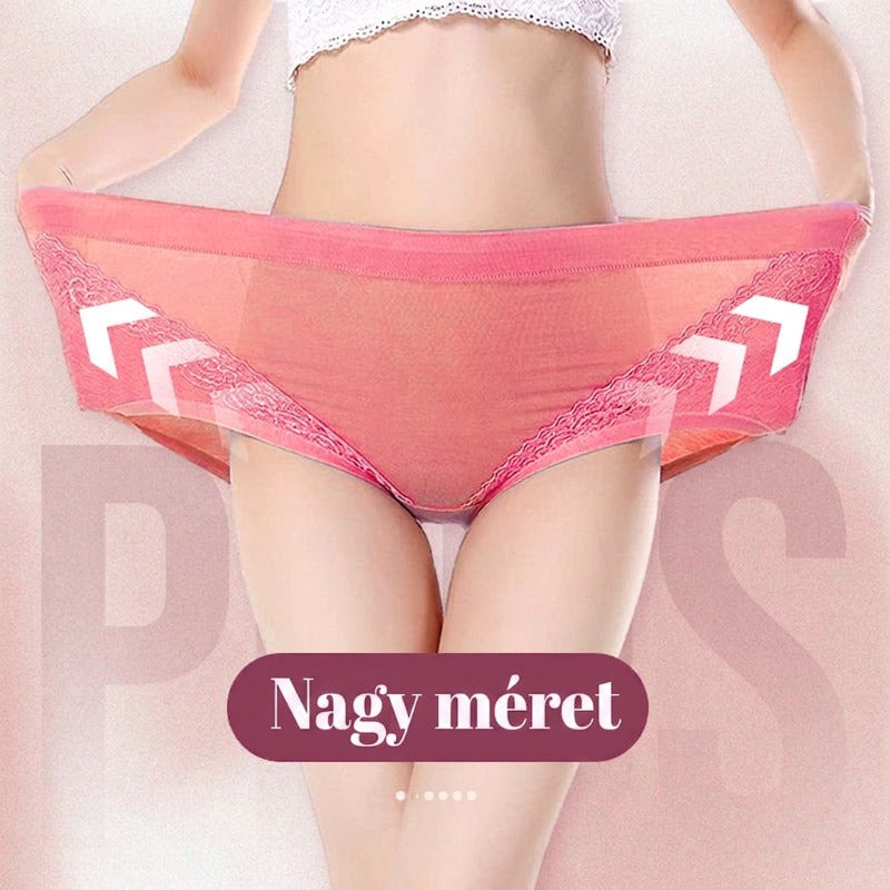 【✨1 + 3 ingyen -4 db】💝2026-os új modell, plusz méretű alsónemű – 100% pamutból, kényelmes