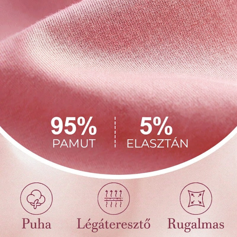 【✨1 + 3 ingyen -4 db】💝2026-os új modell, plusz méretű alsónemű – 100% pamutból, kényelmes