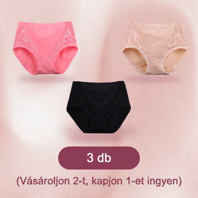 【✨1 + 3 ingyen -4 db】💝2026-os új modell, plusz méretű alsónemű – 100% pamutból, kényelmes