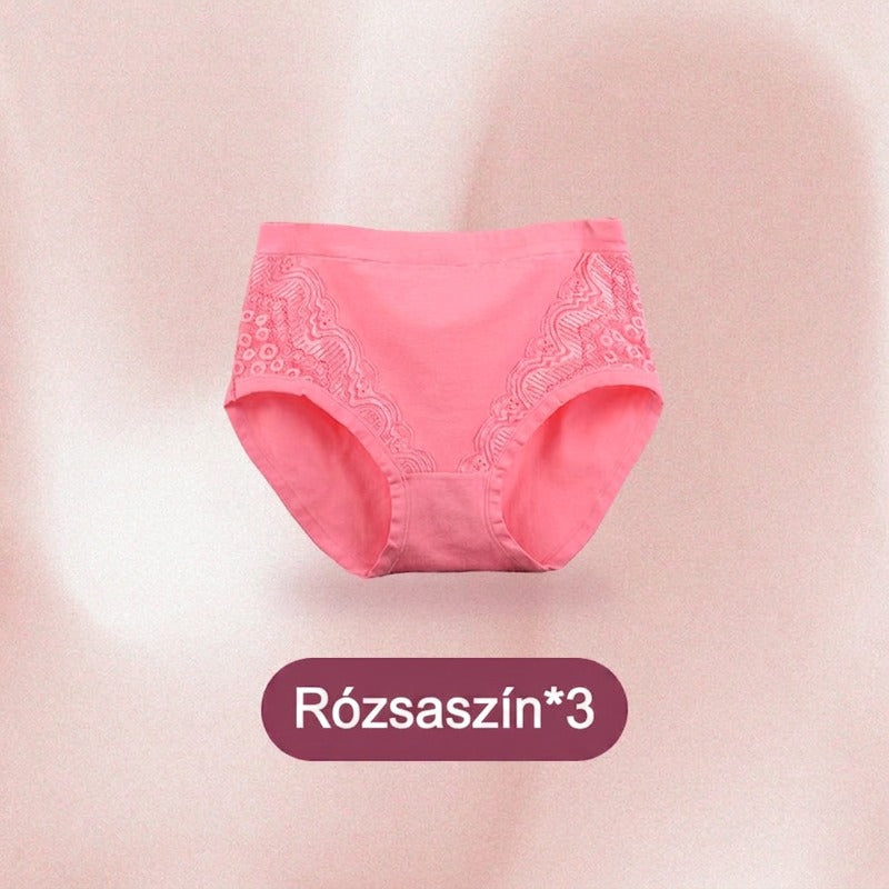 【✨1 + 3 ingyen -4 db】💝2026-os új modell, plusz méretű alsónemű – 100% pamutból, kényelmes