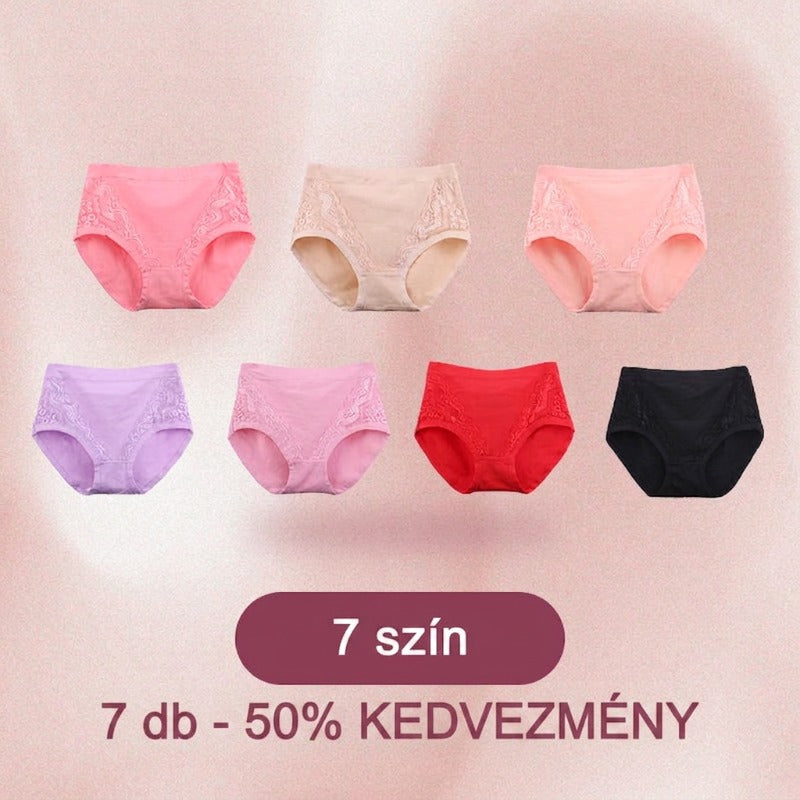 【✨1 + 3 ingyen -4 db】💝2026-os új modell, plusz méretű alsónemű – 100% pamutból, kényelmes