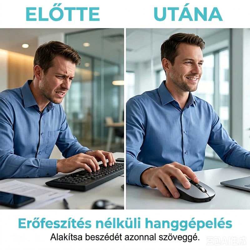 🖱️ AI-alapú intelligens hangvezérlésű egér – hangvezérelt gépelés