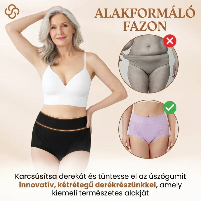 【✨1 + 3 ingyen -4 db】💝2026-os új modell, plusz méretű alsónemű – 100% pamutból, kényelmes