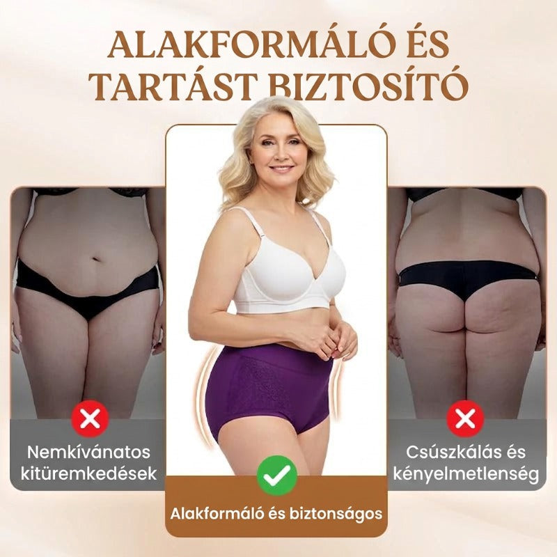 【✨1 + 3 ingyen -4 db】💝2026-os új modell, plusz méretű alsónemű – 100% pamutból, kényelmes