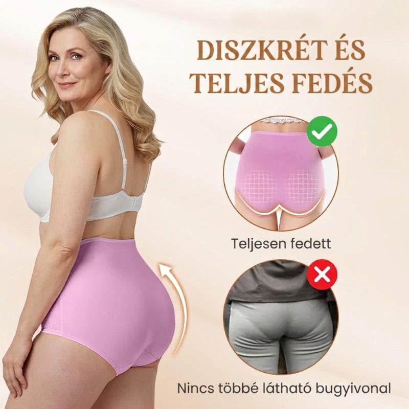 【✨1 + 3 ingyen -4 db】💝2026-os új modell, plusz méretű alsónemű – 100% pamutból, kényelmes